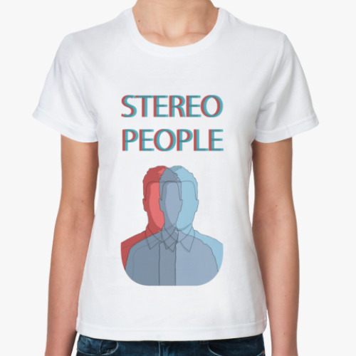 Классическая футболка Stereo People