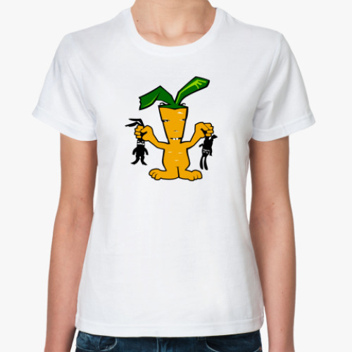 Классическая футболка Морковь
