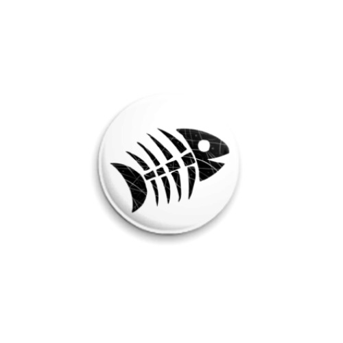 Значок 25мм  «Рыба»