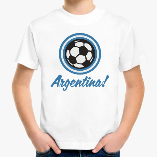 Детская футболка Аргентина