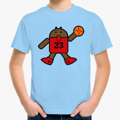 Детская футболка Jordan Android