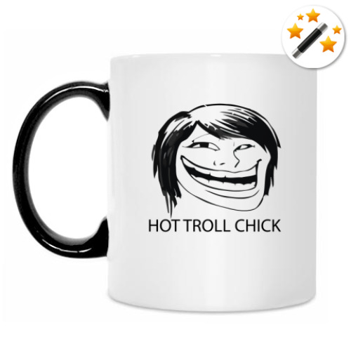 Кружка-хамелеон TROLL CHICK