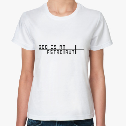 Классическая футболка  God Is An Astronaut
