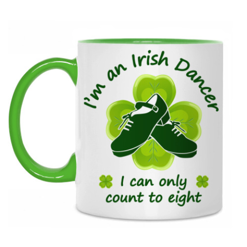 Кружка 'Irish dancer count'