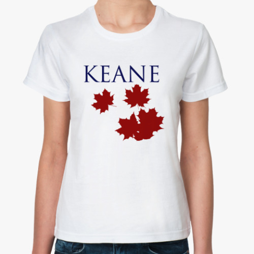 Классическая футболка  Keane