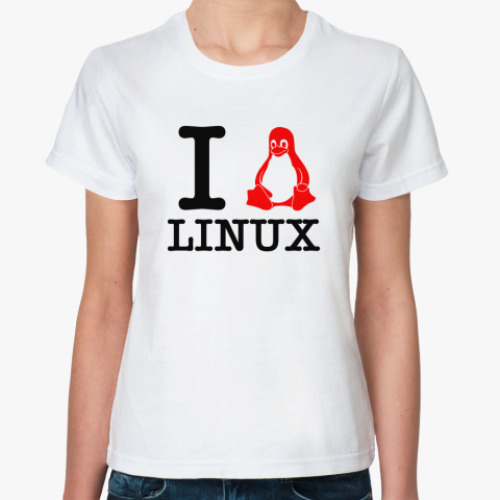 Классическая футболка Linux