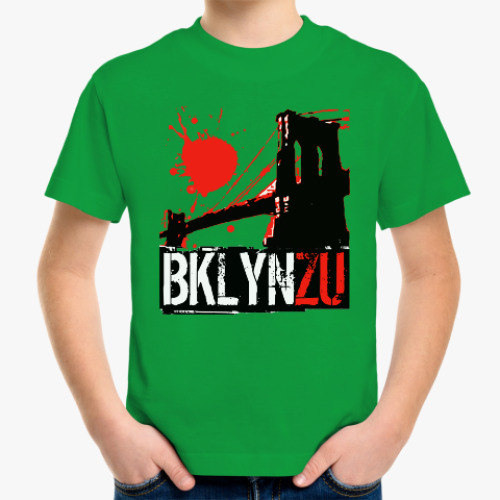 Детская футболка Brooklyn Zu