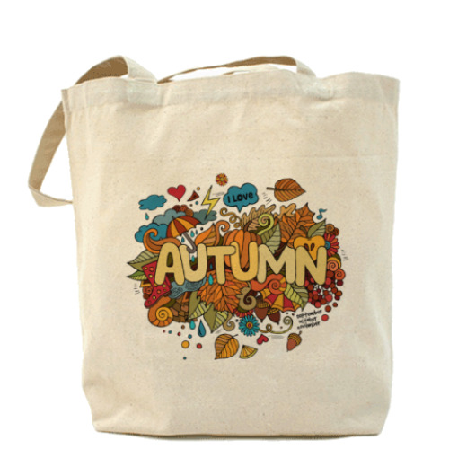 Сумка шоппер 'Я люблю Осень'