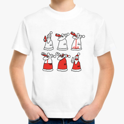 Детская футболка Как стать Дедом Морозом