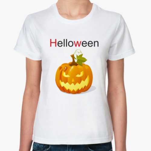 Классическая футболка Helloween