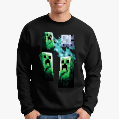 Свитшот Creeper ( Pixels )