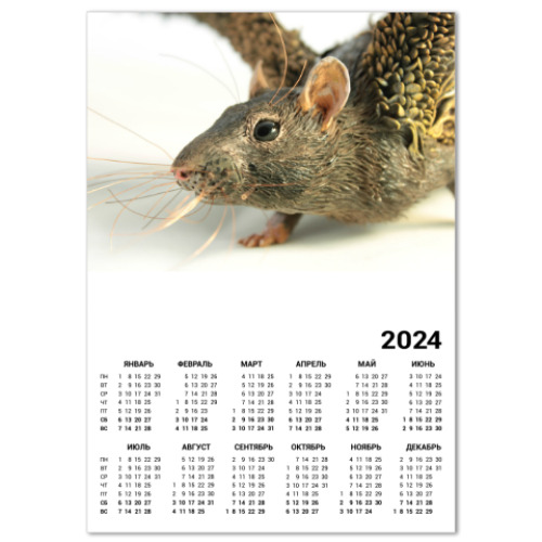 Календарь Крыса Пантерка