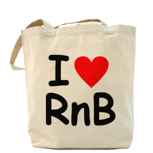 Сумка шоппер I love Rnb