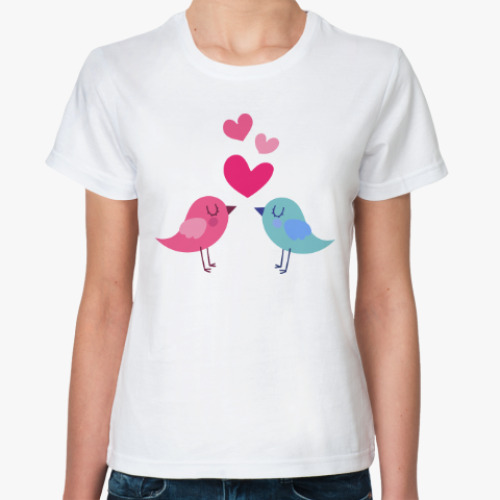 Классическая футболка Птички
