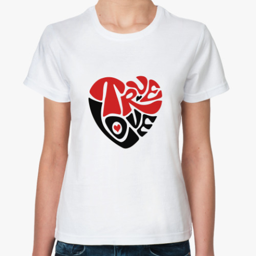 Классическая футболка True Love