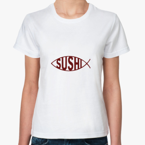 Классическая футболка Sushi
