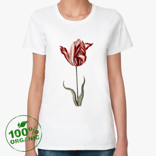 Женская футболка из органик-хлопка The Flower