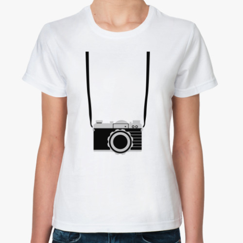 Классическая футболка Фотоаппарат