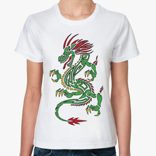 Классическая футболка Дракон