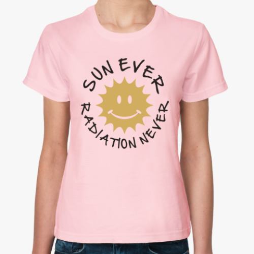 Женская футболка Солнце всегда