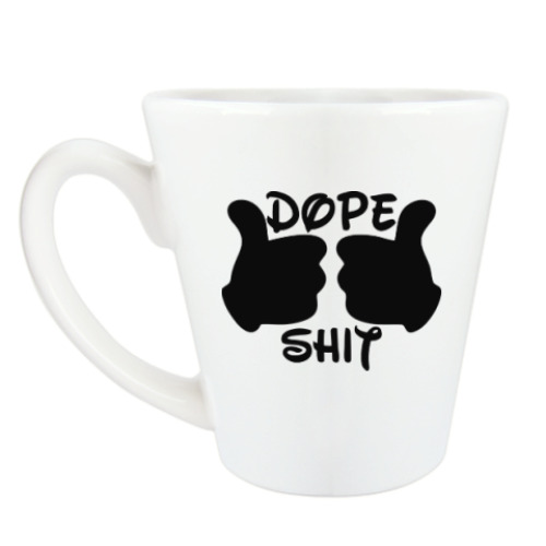 Чашка Латте Dope Shit