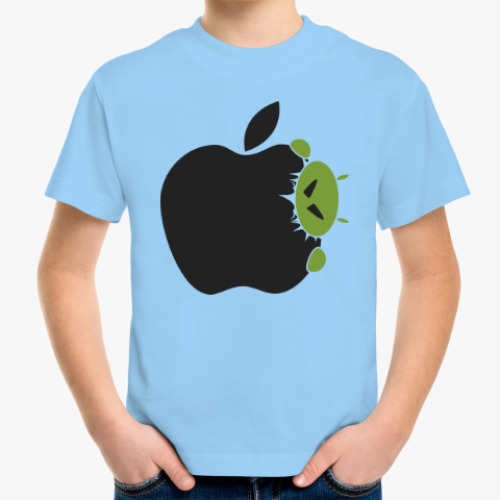 Детская футболка Голодный андроид