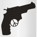 Пистолет война мир pacifist