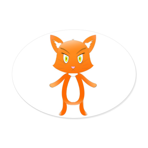 Виниловые наклейки Кот