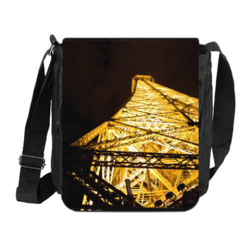 Сумка на плечо (мини-планшет) Эйфелева башня. Париж.
