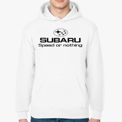 Толстовка худи 'Subaru Speed or nothing'