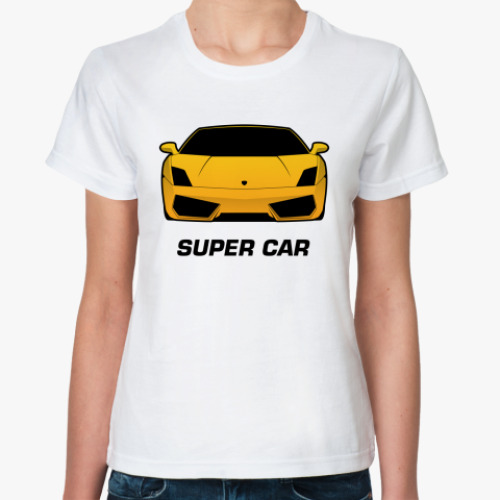 Классическая футболка Super car