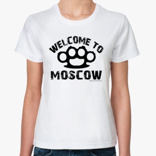 Классическая футболка  WELCOME MSC