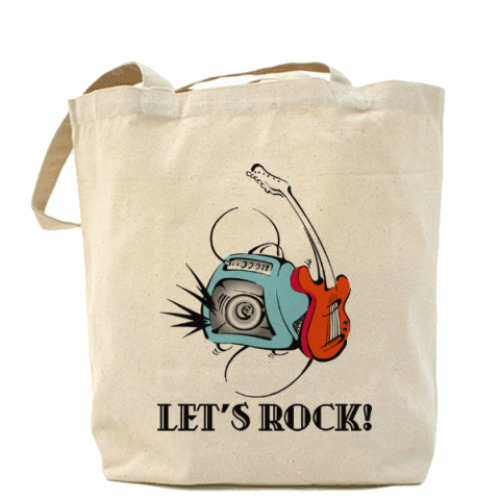 Сумка шоппер Let's Rock!