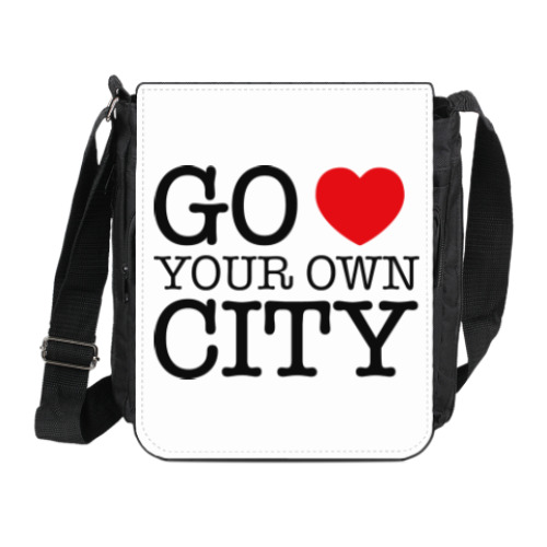 Сумка на плечо (мини-планшет) Love your own city