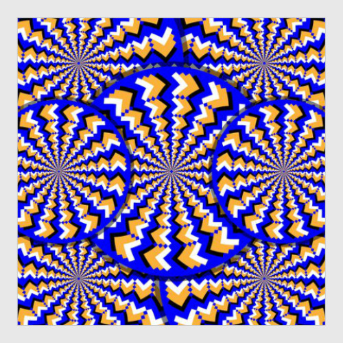 Постер Оптическая иллюзия
