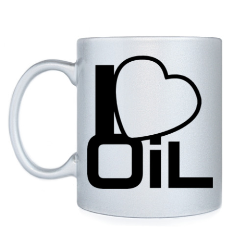 Кружка 'Я люблю нефть!'