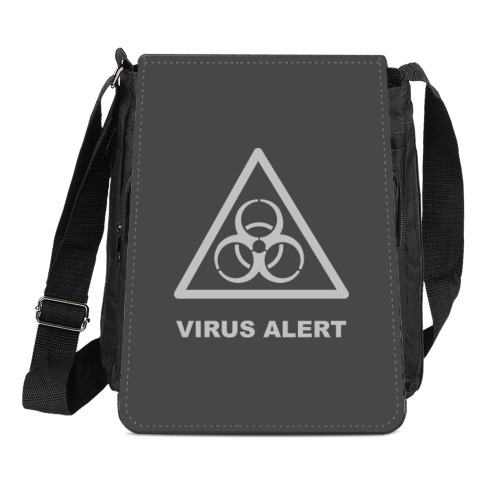 Сумка-планшет Virus alert. Вирусная угроза