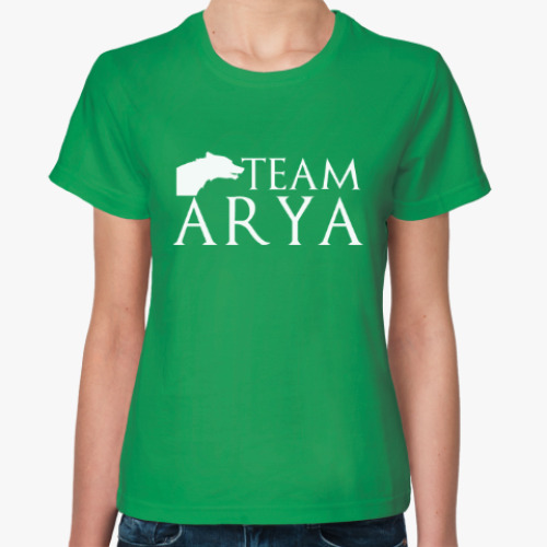Женская футболка Команда Арии