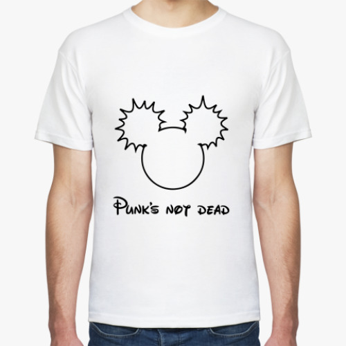 Футболка punk's not dead