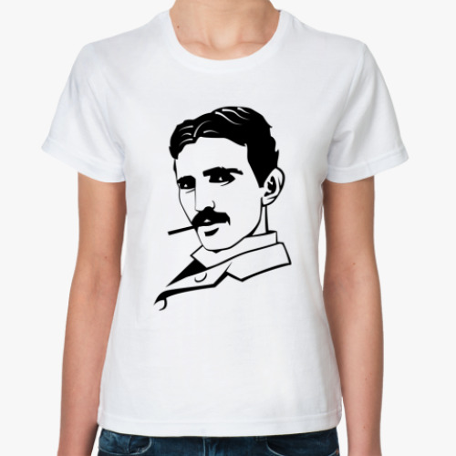 Классическая футболка Nikola Tesla