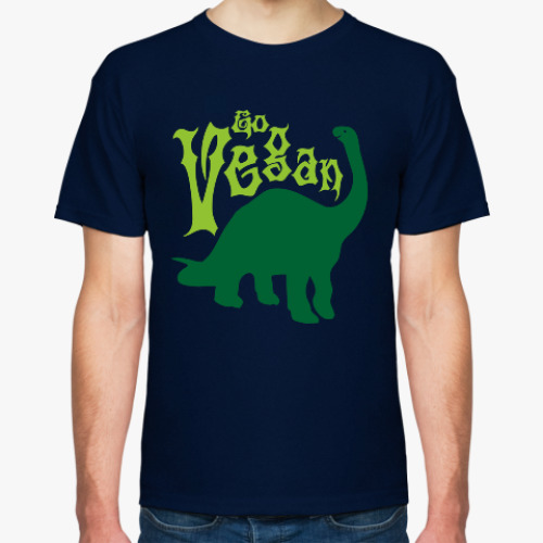 Футболка Go Vegan