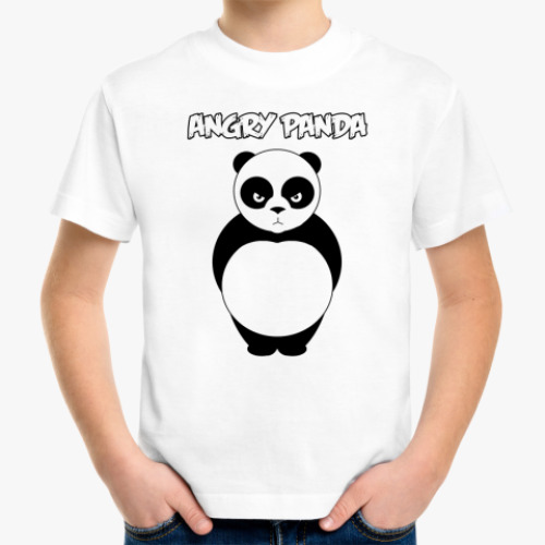 Детская футболка ANGRY PANDA