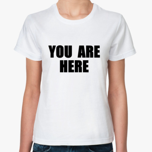 Классическая футболка John Lennon -You Are