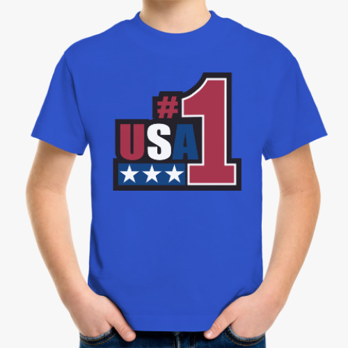 Детская футболка USA 1