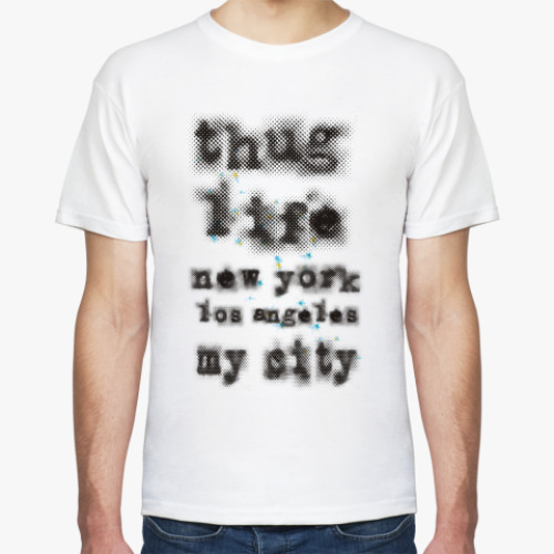 Футболка thug life