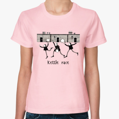 Женская футболка Kettle Race