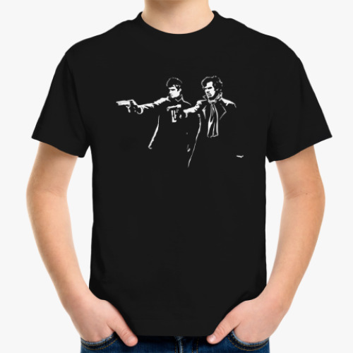 Детская футболка Sherlock Pulp Fiction