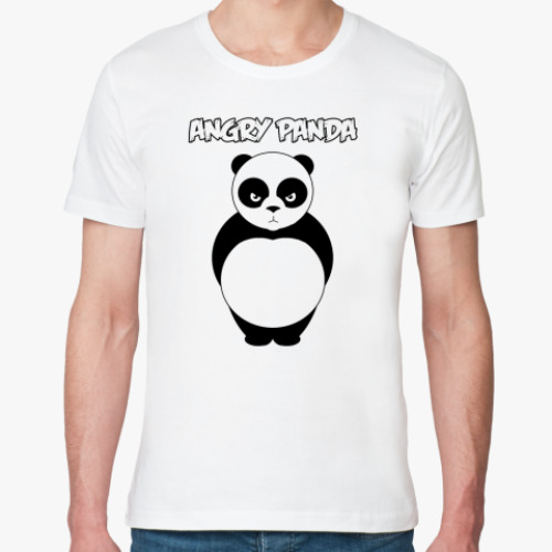 Футболка из органик-хлопка ANGRY PANDA