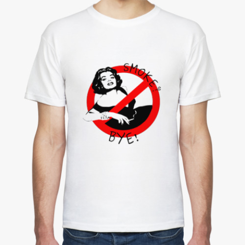 Футболка Stop woman smoking