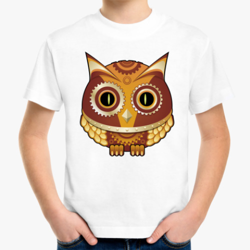 Детская футболка Steamy Owl